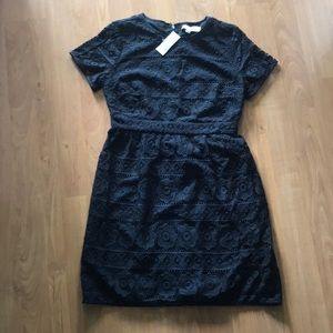 Loft black lace dress sz 2p. Tags attached